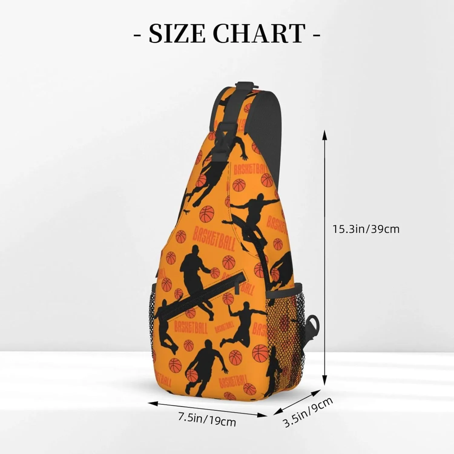 Cute Unicorns Crossbody Bag Adjustable Sling Bag Casual Chest Bags Travel Shoulder Backpack