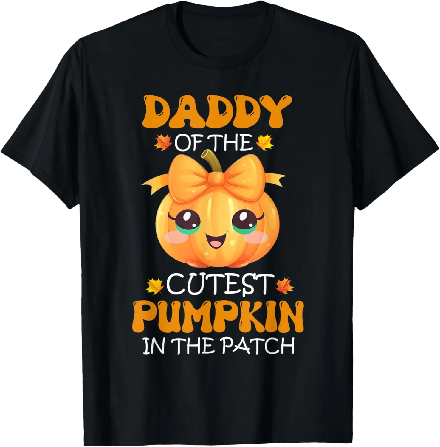 Daddy Of The Cutest Pumpkin In The Patch Halloween T-Shirt