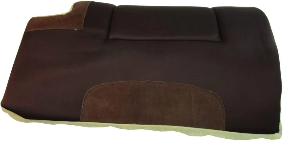 D&L Saddlery Classic Western Barrel Racing Handmade Synthetic Cordura Horse Saddle Lightweight Barrel Racing Saddle Trail Tack Equestrian Horse Saddle Tack Size 10" to 18" inches Seat, SYN85