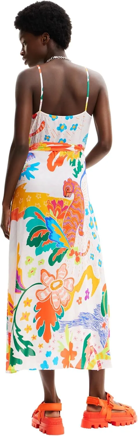 Desigual Women's Standard Woman Woven Dress Swimwear