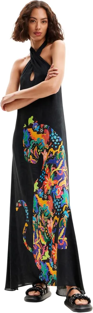 Desigual Women's Standard Woman Woven Dress Swimwear
