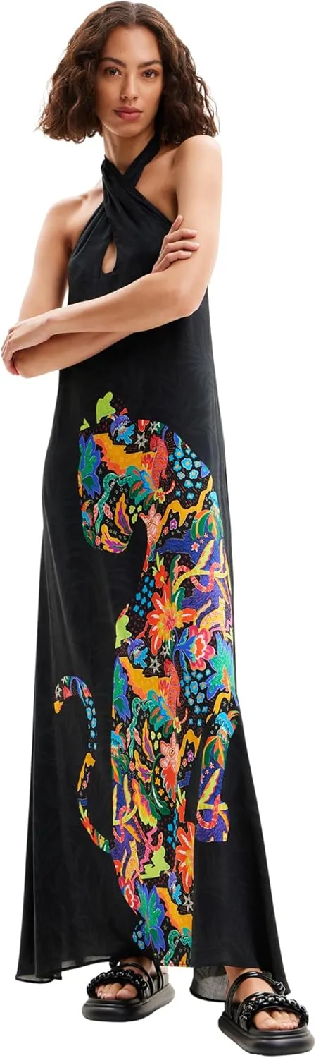 Desigual Women's Standard Woman Woven Dress Swimwear