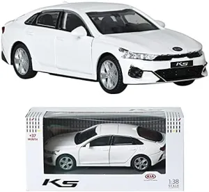 dgboy 1:38 Kia K5 DL3 Snow White Pearl Mini Car Miniatur Car Optima