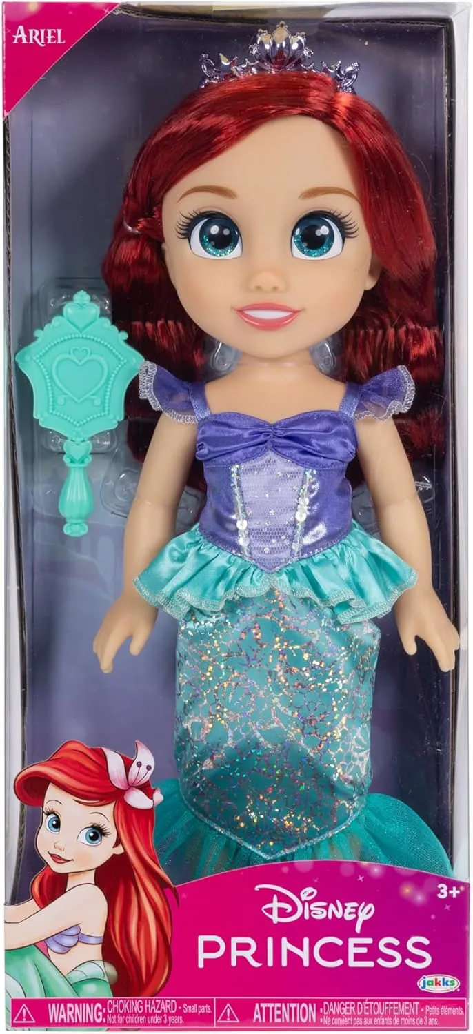 Disney Princess My Friend Ariel Doll 14 inch Tall Includes Removable Outfit, Tiara, Shoes & Brush