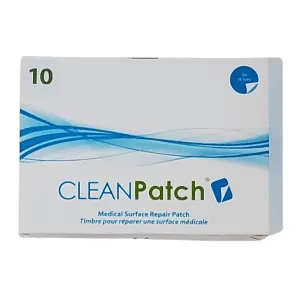 Diversey 11003 CLEANPatch Medical Surface Repair Patch for Hospital Beds & Stretchers, 2-Inch Round Patch (10 Patches), 1-Box