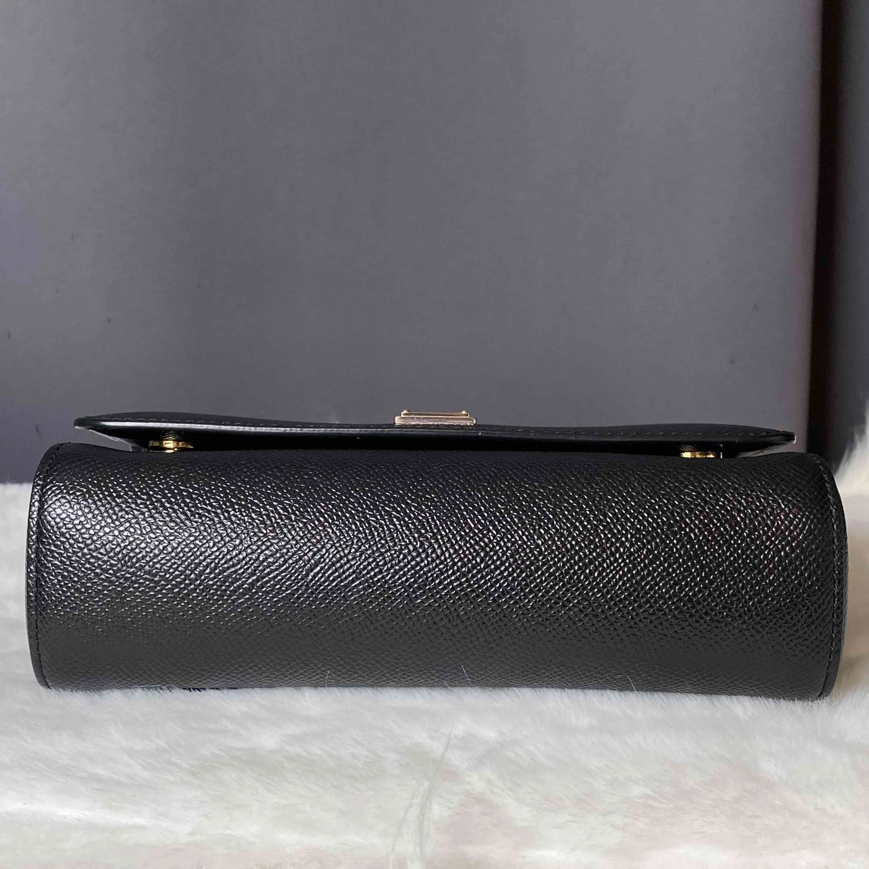Dolce & Gabbana Black Leather Crossbody Bag - Preloved