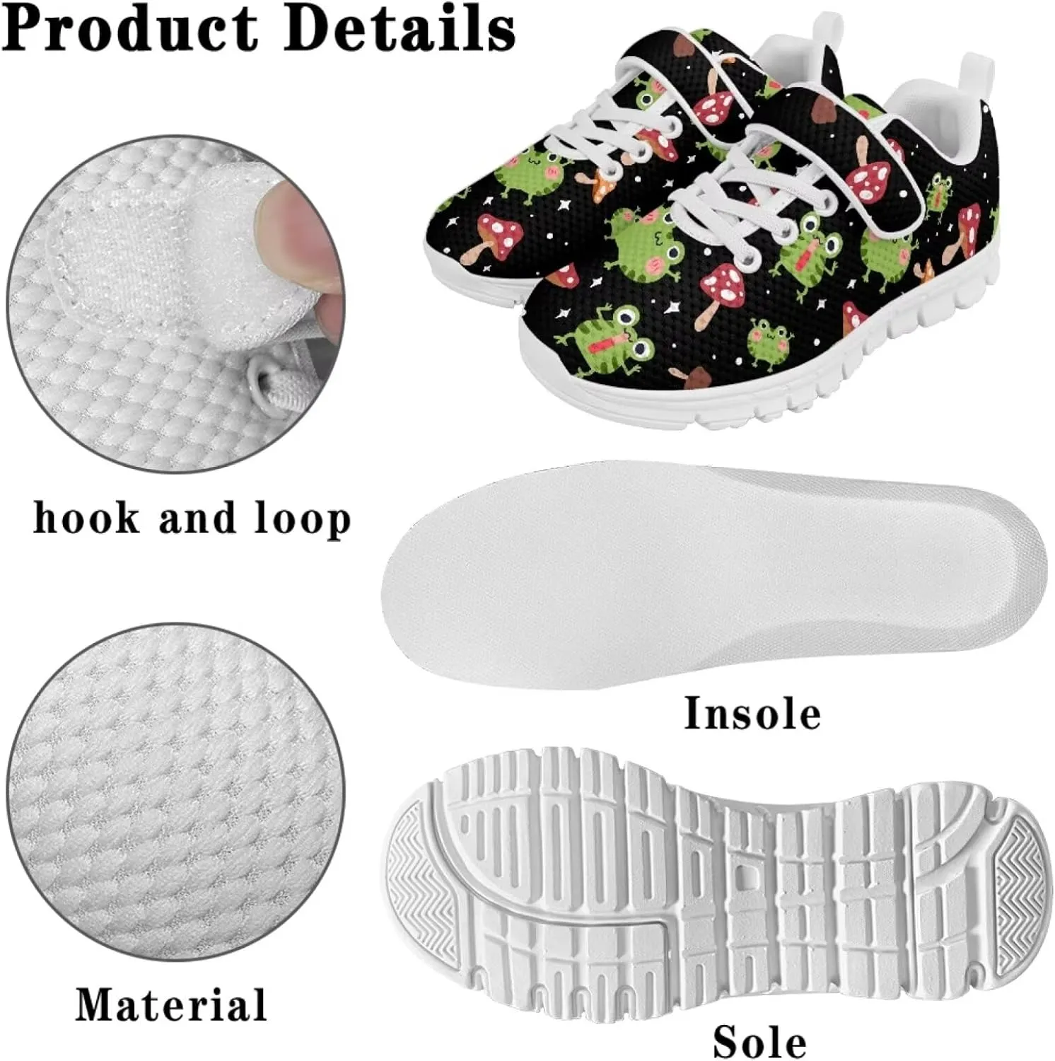 Doojoayie Boys Tennis Shoes Lightweight Little Kids Casual School Shoes Gym Shoes