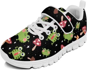Doojoayie Boys Tennis Shoes Lightweight Little Kids Casual School Shoes Gym Shoes