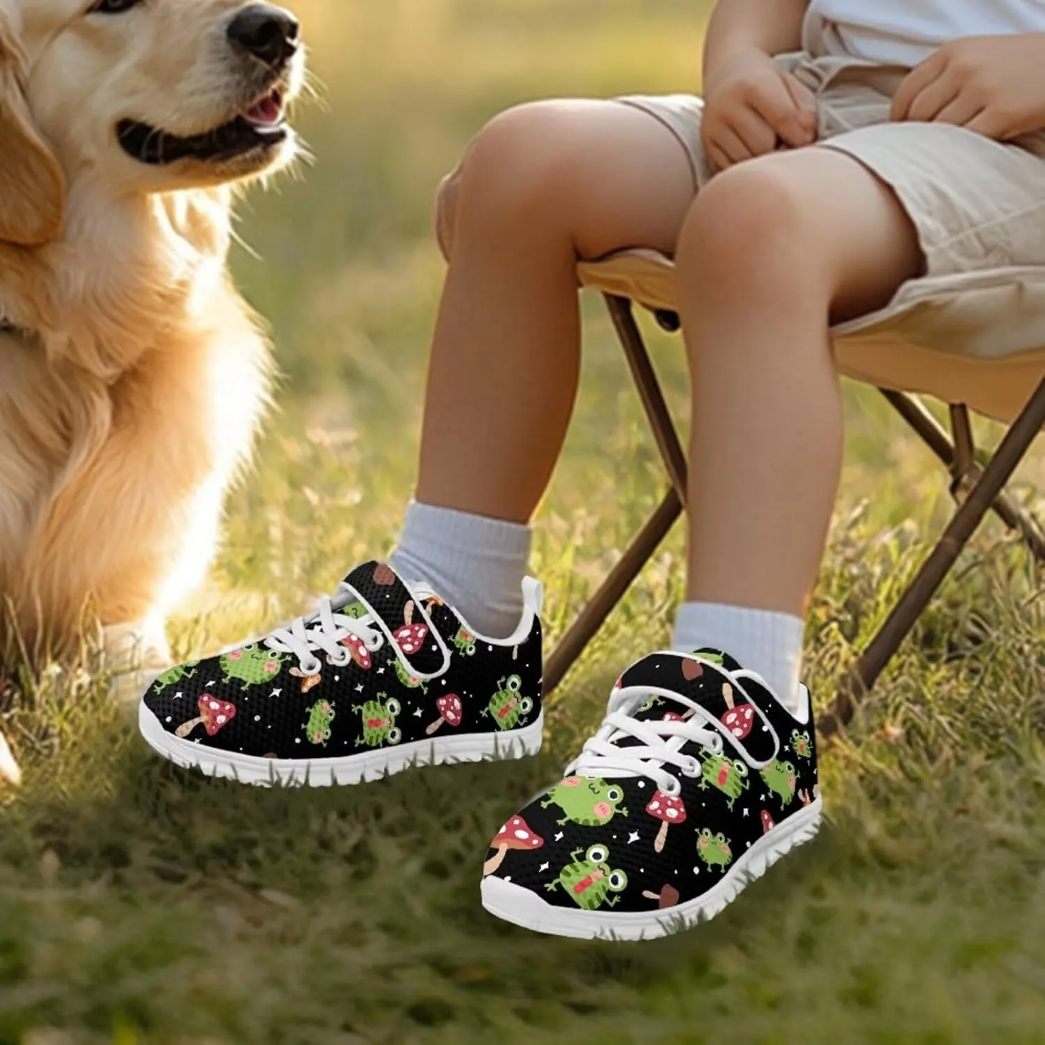 Doojoayie Boys Tennis Shoes Lightweight Little Kids Casual School Shoes Gym Shoes