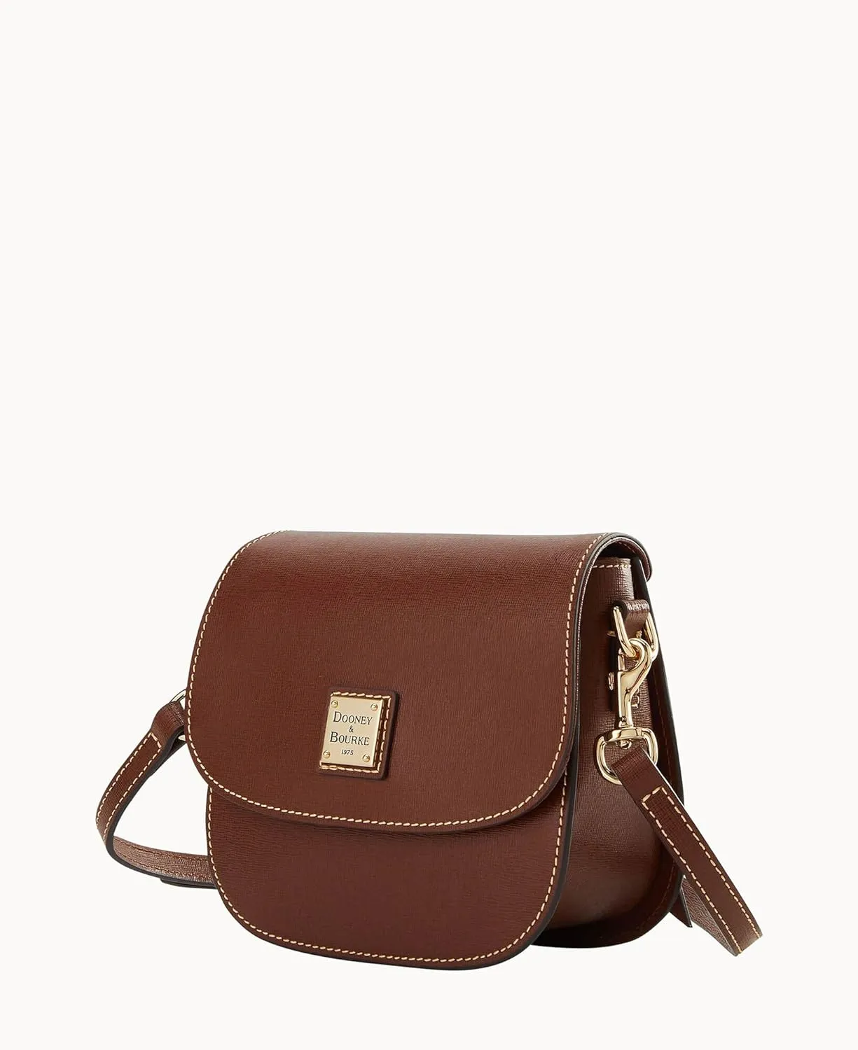 Dooney & Bourke Handbag, Saffiano Saddle Bag Crossbody