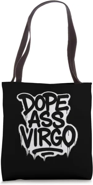 Dope Ass Virgo Zodiac Sign Graffiti Tote Bag