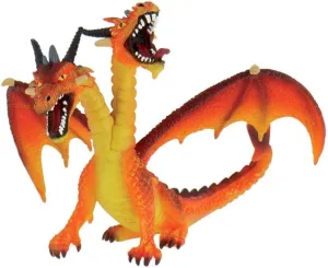Dragon with Two Heads in Orange Action Figure