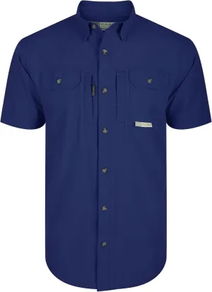 Drake Men's Wingshooter Trey Casual Athletic Lightweight Moisture Wicking Short Sleeve Shirt