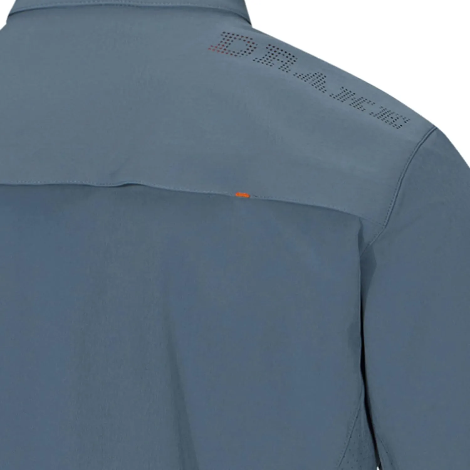 Drake Waterfowl Men's Lake Shore Performance Casual Moisture-Wicking Lightweight Breathable Solid Short Sleeve Buttoned Shirt