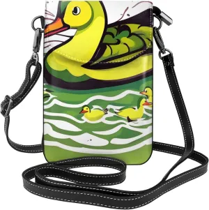 Duck Flock Game Women'S Crossbody Bag, Zipper Phone Wallet, ^Cute Purse, Shoulder Bag, Detachable Shoulder Strap