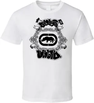 Ecko Unltd Men's Black T-Shirt with Rhinoceros Logo, Est. 1972