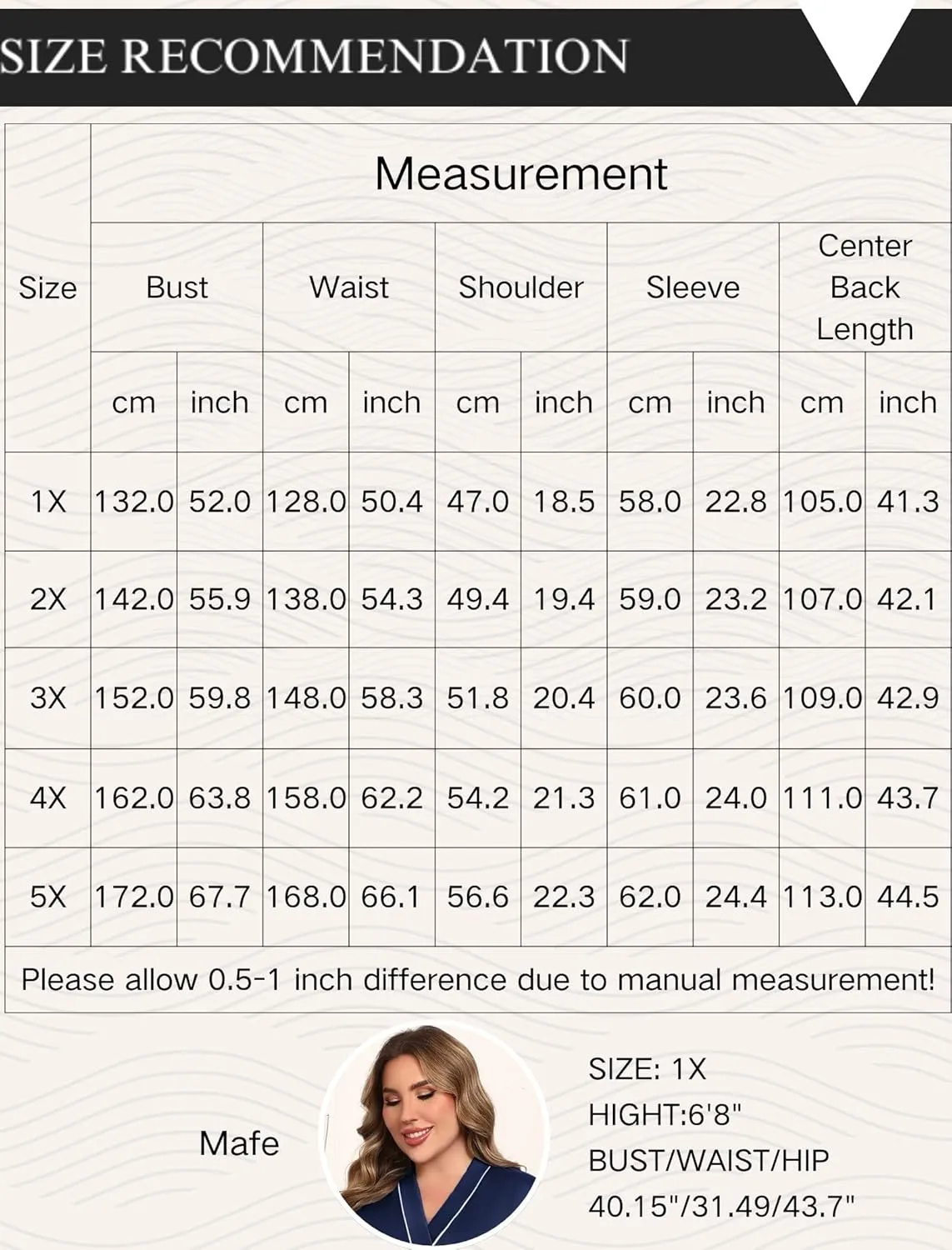 Ekouaer Plus Size Robes for Women Lightweight Bathrobe V Neck Kimono Loungewear Soft Maternity Robes with Pockets 1X-5X