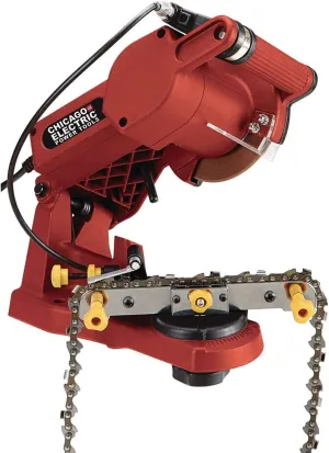 Electric Chain Saw Sharpener Wall, Bench or Vise Mount