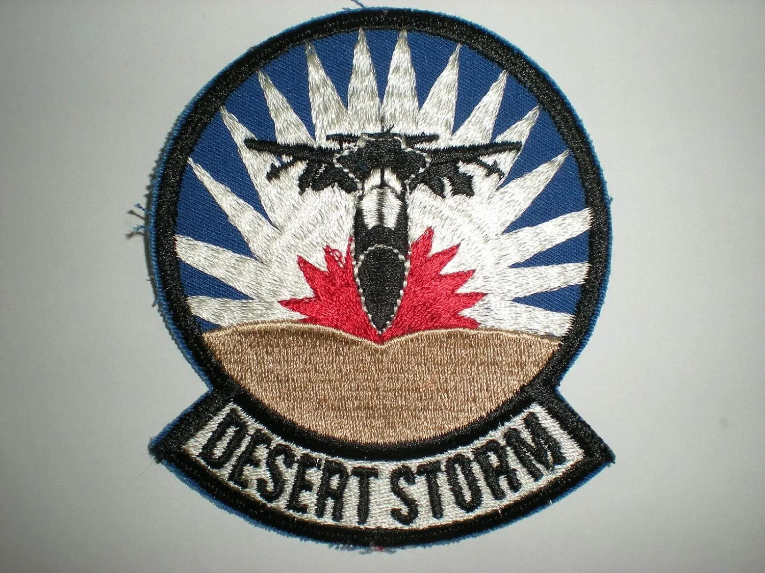 Embroidered Patch - Patches for Women Man -USAF General Dynamics F-111 Desert Storm Patch