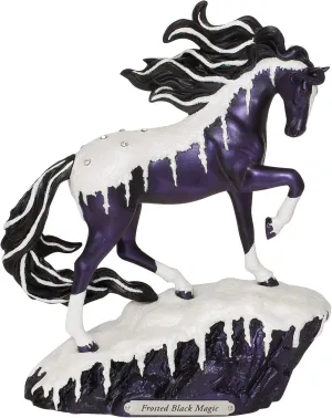Enesco The Trail of Painted Ponies Frosted Black Magic Figurine, 9.4 Inch, Multicolor