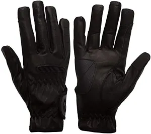 eQUEST GripPro Leather Touchscreen Horse Riding Gloves