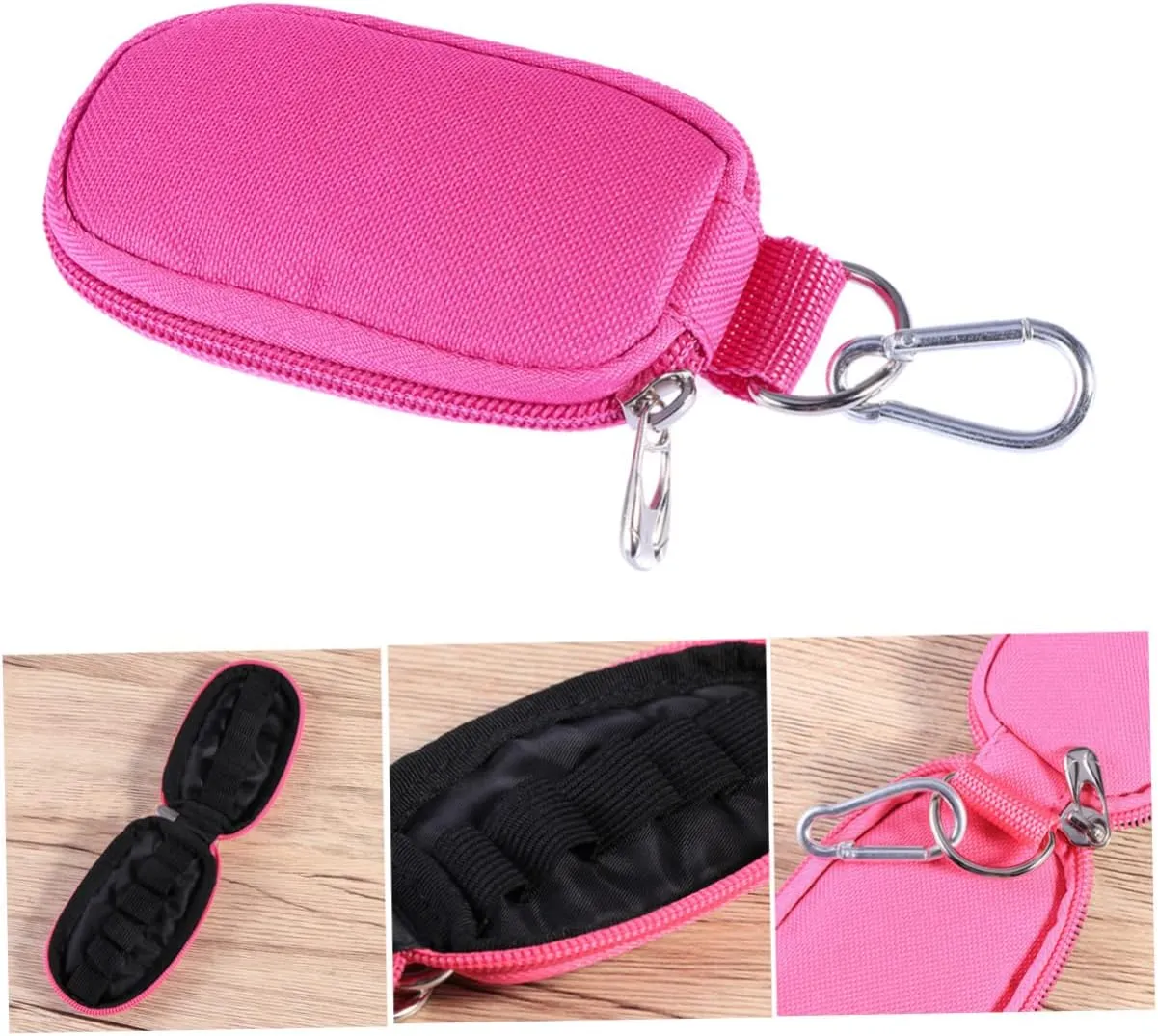 Essential Oil Carrying Case Travel Home Key Bag 10 Compartment Oil Case Portable Handle Sturdy Zippers for 2ml Bottles