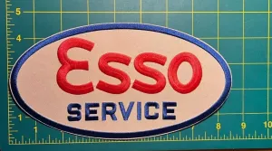 Esso Patch esso Patch esso Service Patch 8.5" Wide Iron or sew on esso Patch