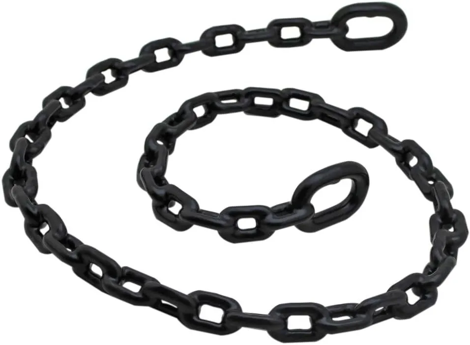 Extreme Max 3006.6599 BoatTector PVC-Coated Anchor Lead Chain - 5/16" x 5', Black