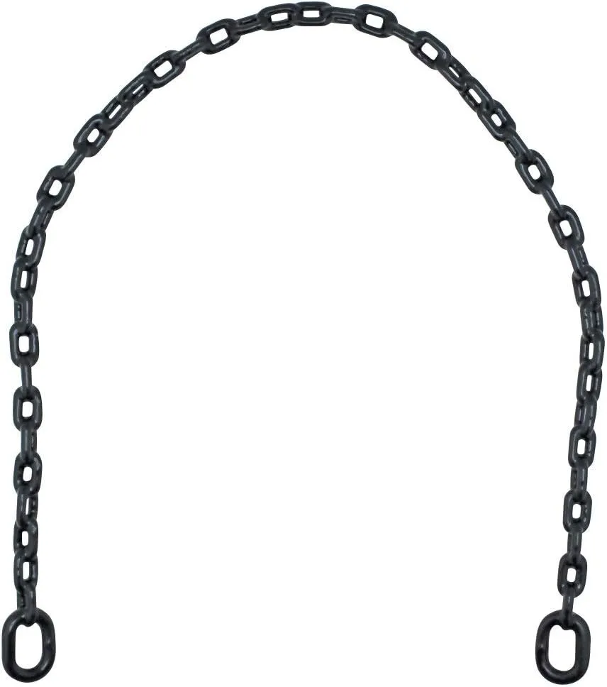 Extreme Max 3006.6599 BoatTector PVC-Coated Anchor Lead Chain - 5/16" x 5', Black