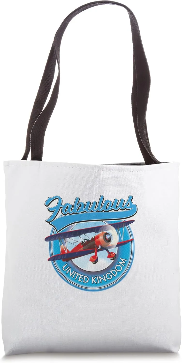 Fabulous United Kingdom travel patch Tote Bag