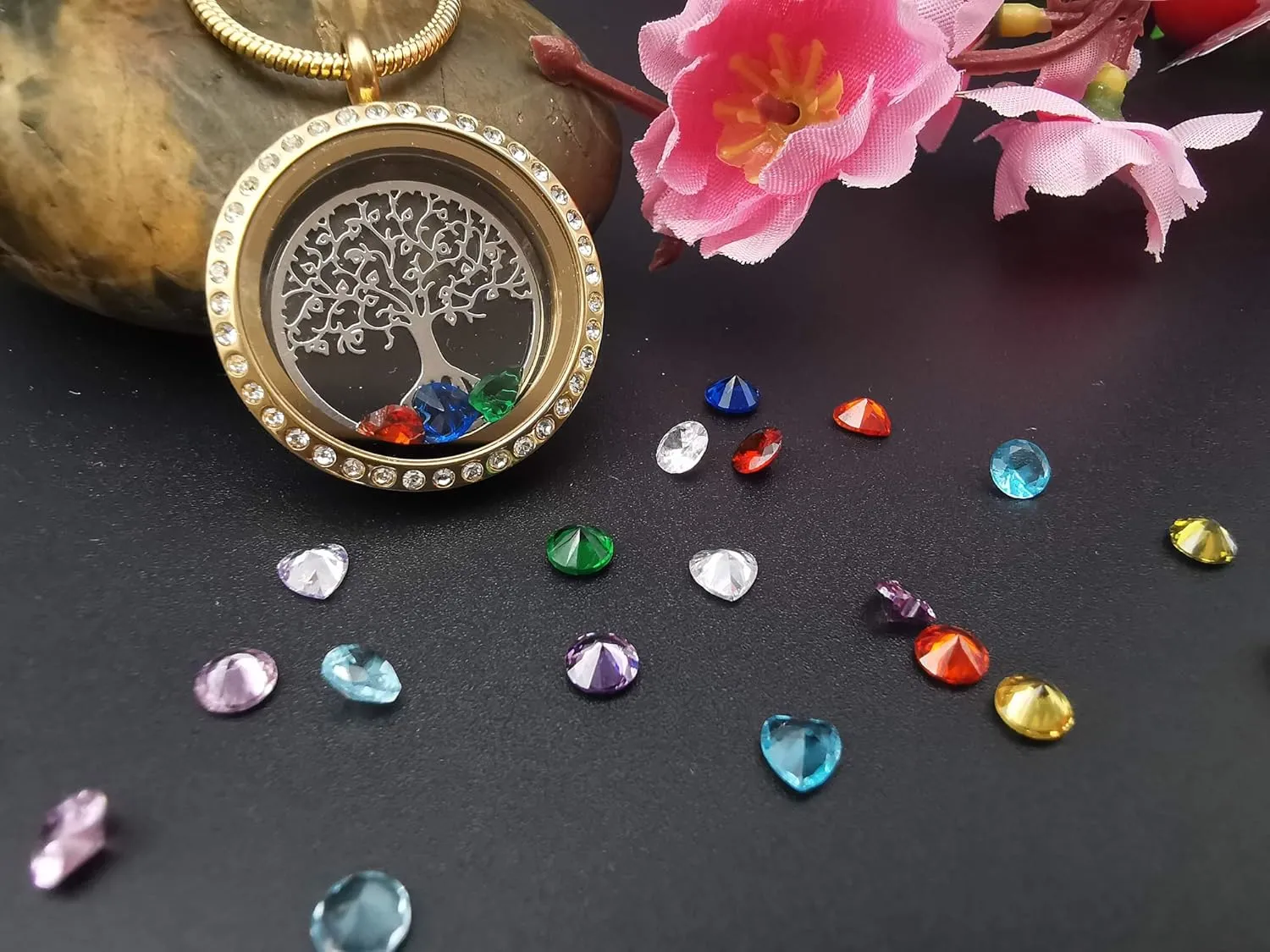 Family Tree of Life Floating Locket