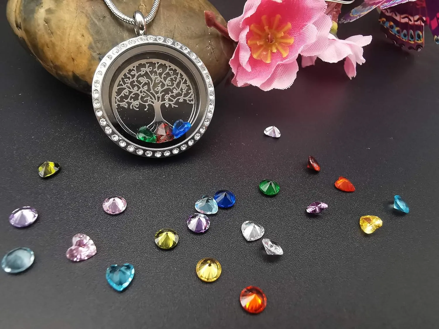 Family Tree of Life Floating Locket