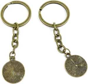 Fashion Jewelry Keyring Keychain Door Car Key Tag Ring Chain Supplier Supply Wholesale Bulk Lots B9IO2 Pocket Watch