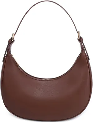 Fashion Small Crescent Underarm Shoulder Bag for Women Trendy Purse Hobo Handbags Clutch Crossbody Bag