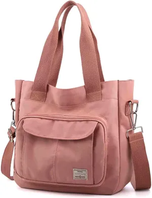 Fashion Women's Canvas Bag Mommy Large Capacity Crossbody Bag Nylon Casual Women's Shoulder Bag