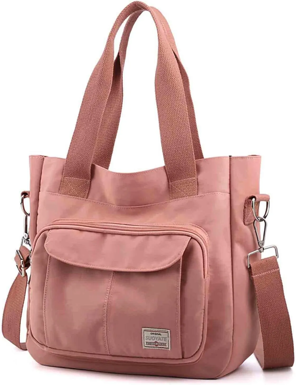 Fashion Women's Canvas Bag Mommy Large Capacity Crossbody Bag Nylon Casual Women's Shoulder Bag