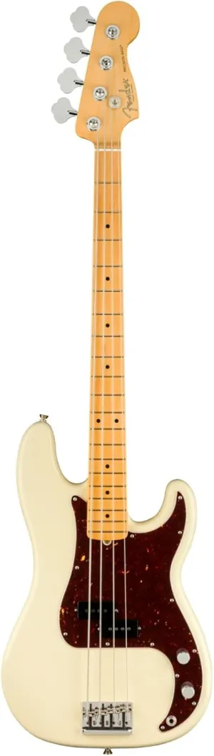 Fender American Professional II Precision Bass, Olympic White, Maple Fingerboard