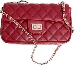 FEVERSOLE Crossbody Bag Vegan Leather Women Retro Small Saddle Satchel Shoulder Bag Tote With Long Adjustable Strap