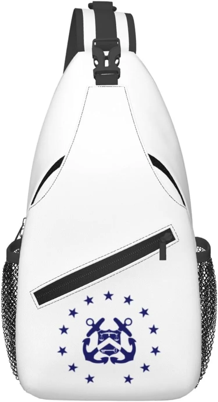 Flag of the United States Assistant Secretary of the Treasury Crossbody Bags For Women Men Chest Backpack Gym Shoulder Bag Travel Outdoor Sports Casual Crossbody Bags