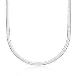 Flat Snake Chain Necklace