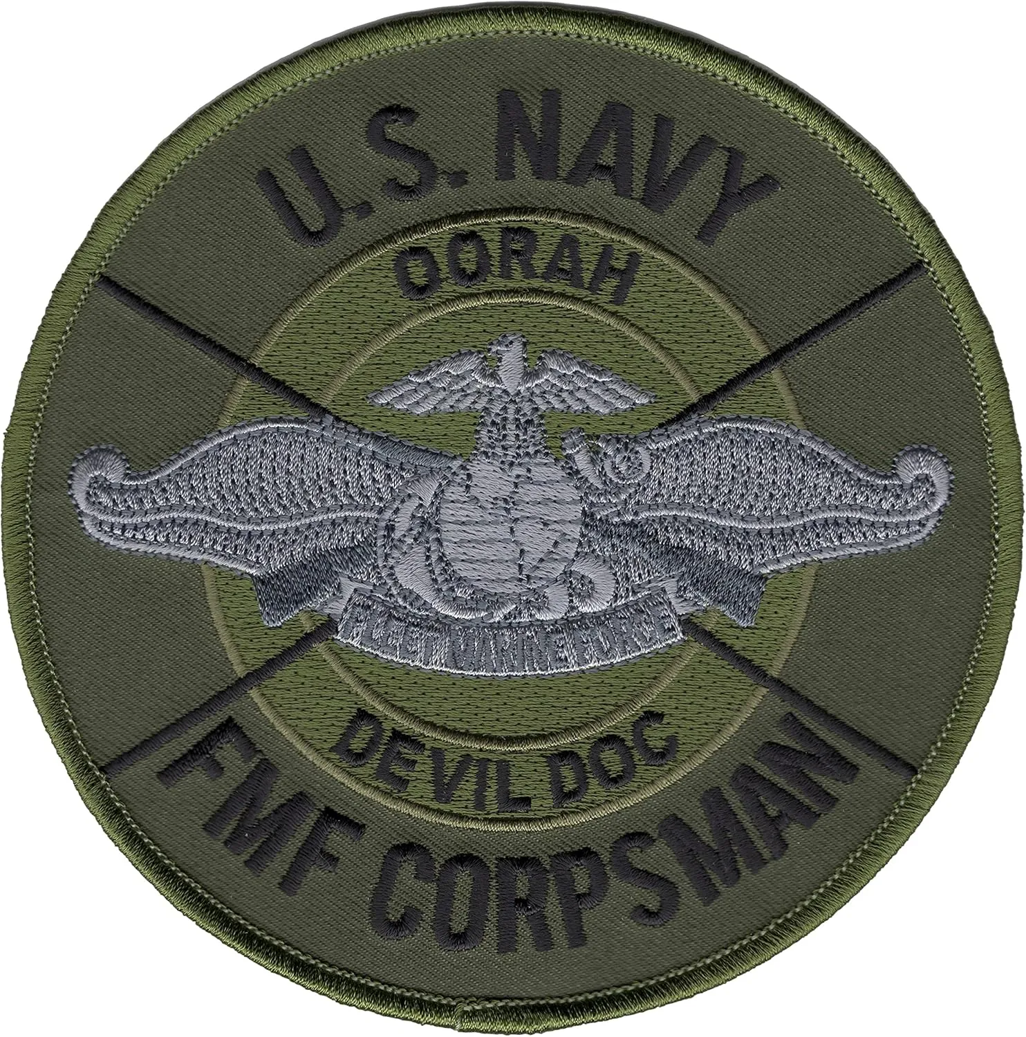 FMF Fleet Marine Force Corpsman Patch Devil Doc