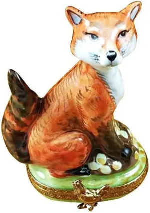 Fox Limoges Box Figurine