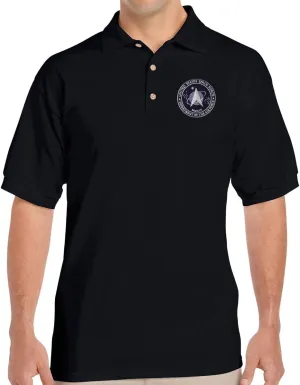 Future of Flight Space Force Embroidered Patch Polo
