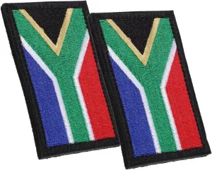 Gadpiparty 2pcs State Patches Flag Seal Chic Arm Patch Decor for Clothing Handbag National Celebrations