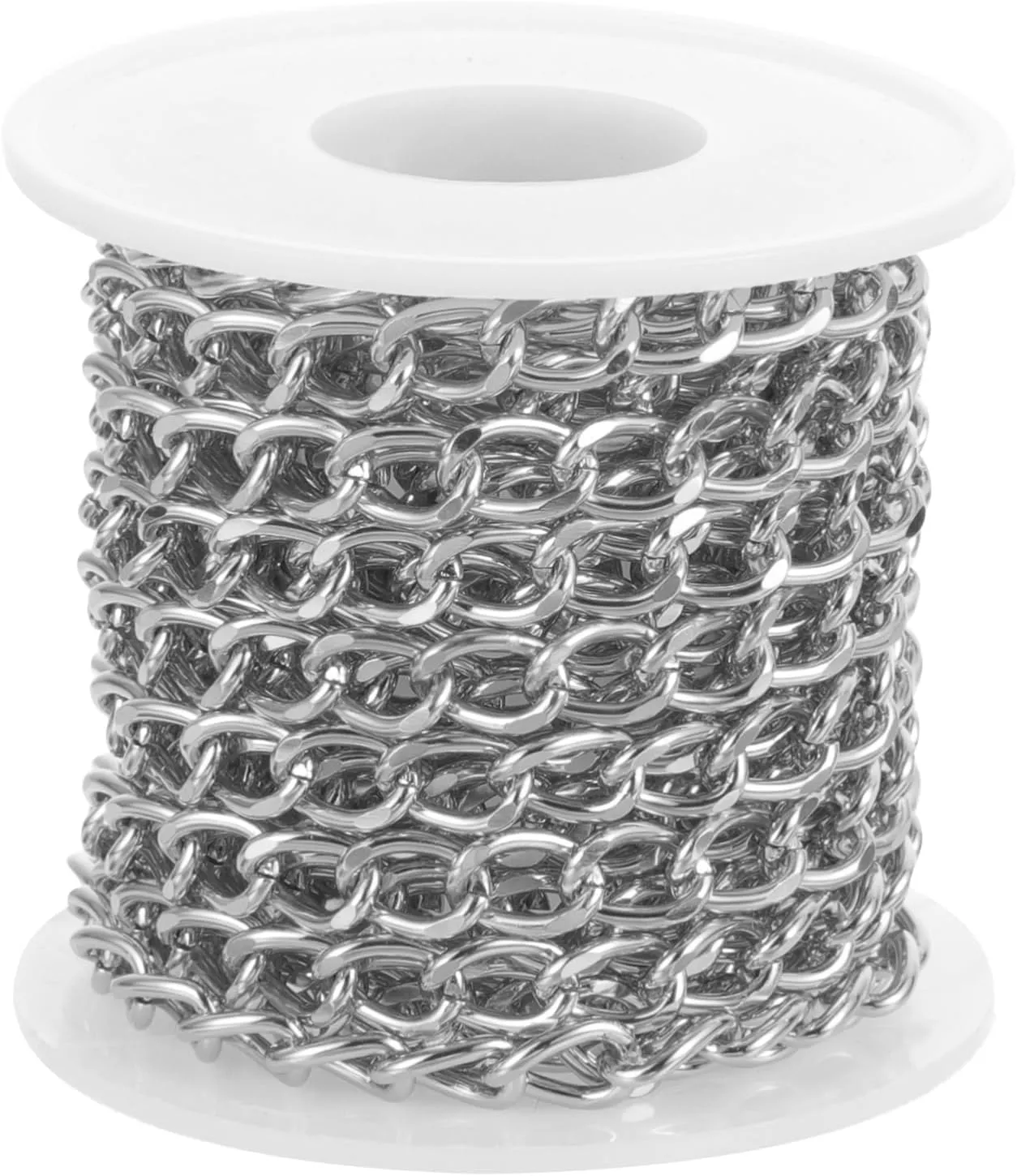 Gadpiparty Necklace Making Supplies Jewelry Chains Metal Bag Chain Jewelry Making Kit for Adults
