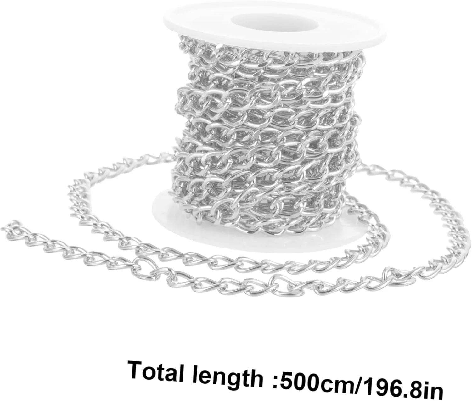 Gadpiparty Necklace Making Supplies Jewelry Chains Metal Bag Chain Jewelry Making Kit for Adults