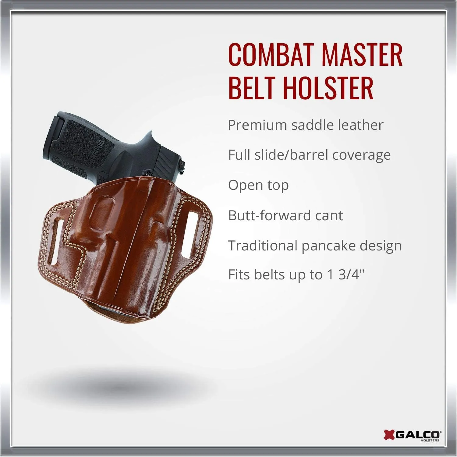 Galco Combat Master Belt Holster for Sig-Sauer P226, P220