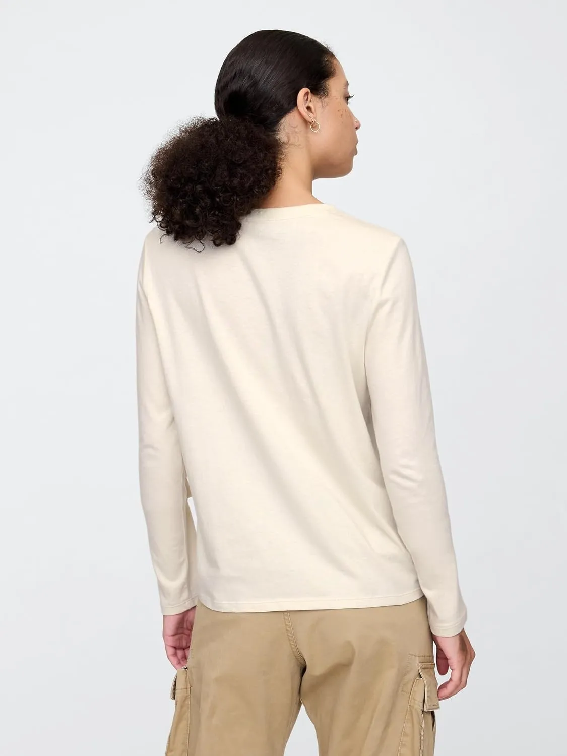 GAP Long Sleeve Logo Tee