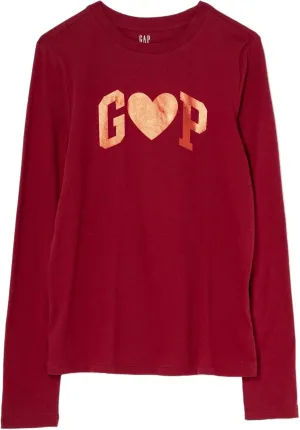 GAP Long Sleeve Logo Tee