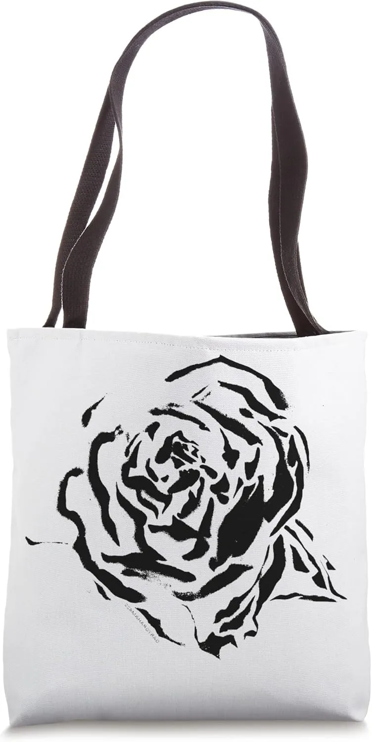 GaryGraham422 Opposite Graffiti Rose Tote Bag
